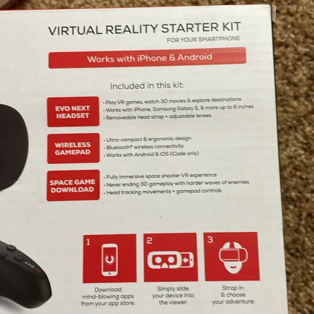 EVO VR includes vr